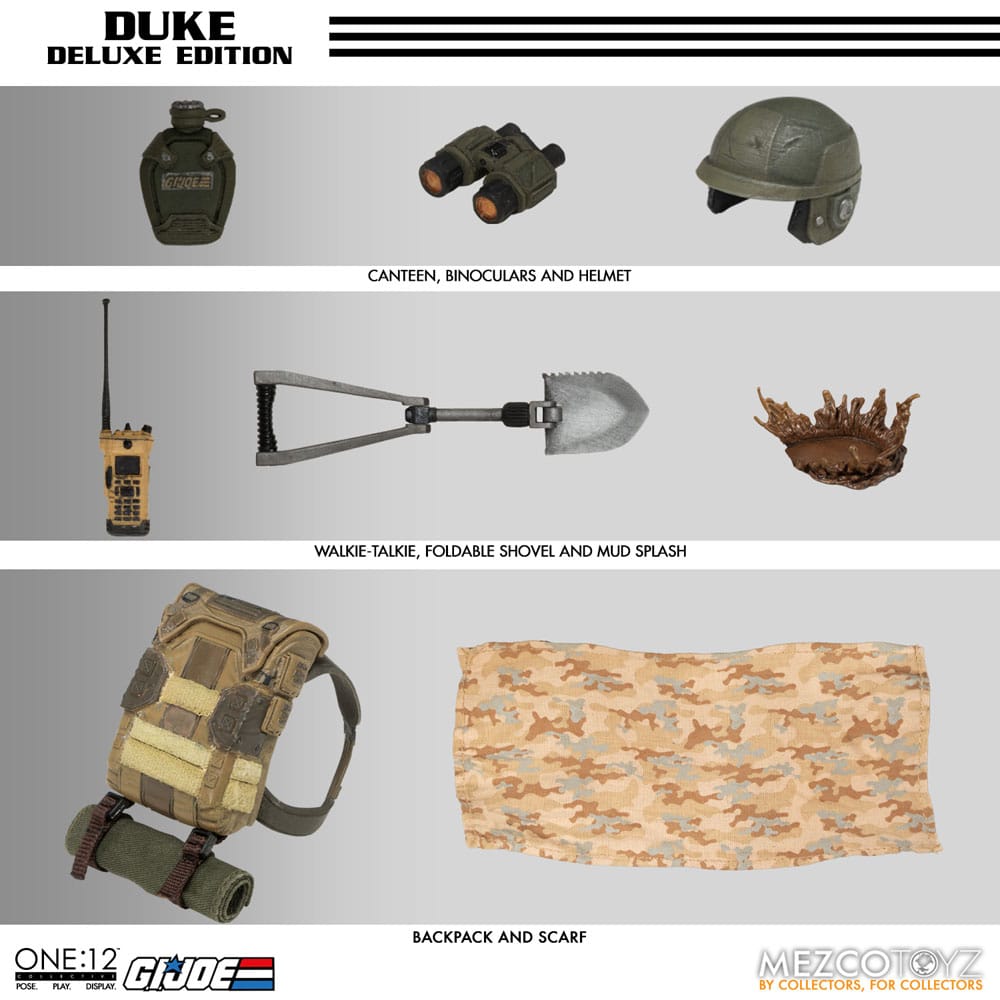 G.I. Joe Action Figure 1/12 Duke Deluxe Edition 16 cm