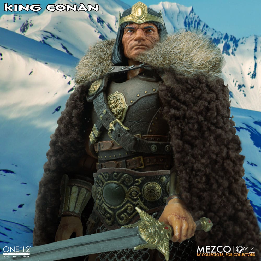 Conan the Barbarian Action Figure 1/12 King Conan 17 cm
