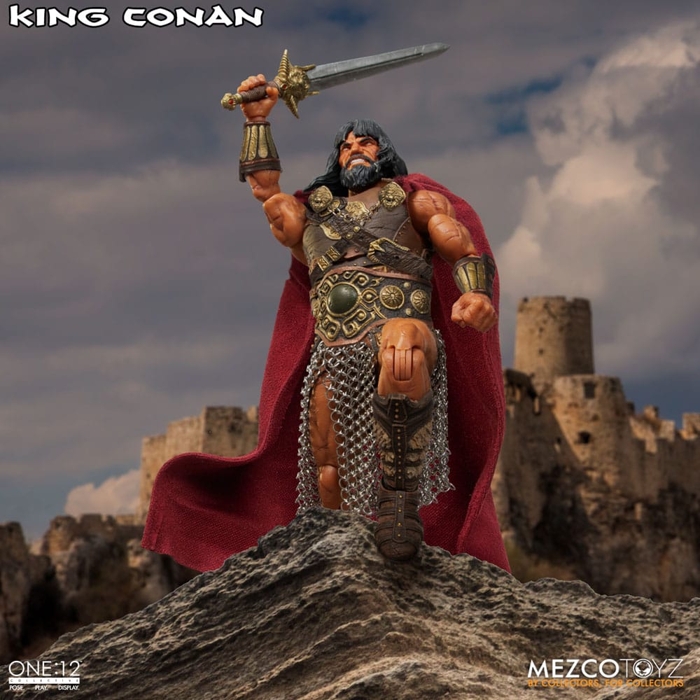 Conan the Barbarian Action Figure 1/12 King Conan 17 cm