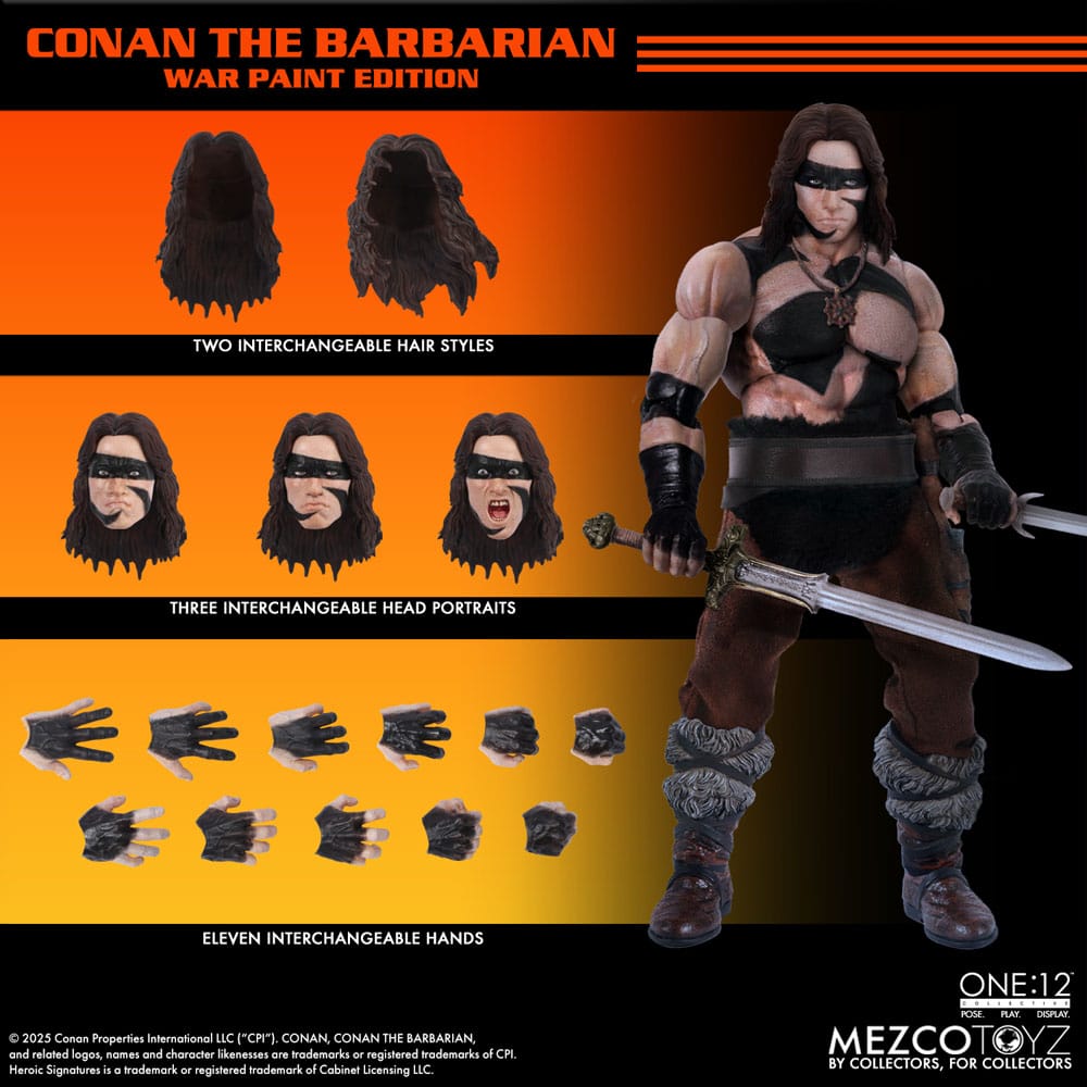 Conan the Barbarian Action Figure 1/12 Conan (1982) 16 cm