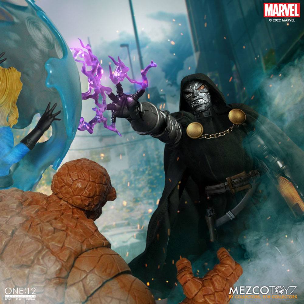 Marvel Action Figure 1/12 Doctor Doom 17 cm