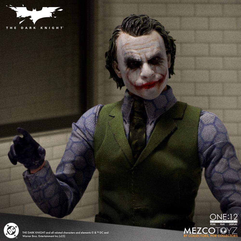 The Dark Knight Action Figure 1/12 Joker 17 cm
