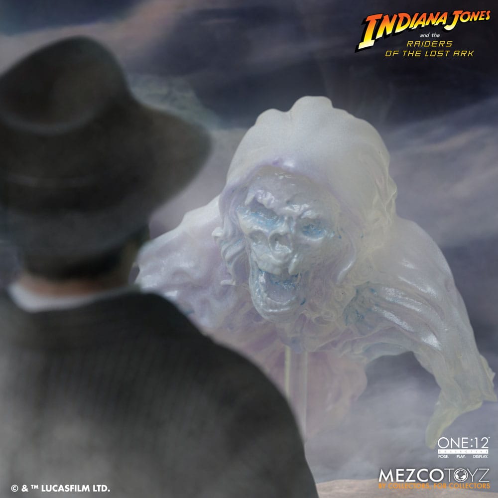 Indiana Jones Action Figure 1/12 Major Toht and Ark of the Covenant Deluxe Boxed Set 16 cm