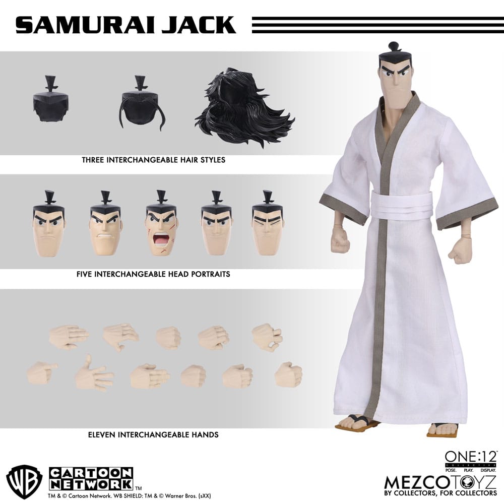 Samurai Jack Action Figure 1/12 Samurai Jack 17 cm
