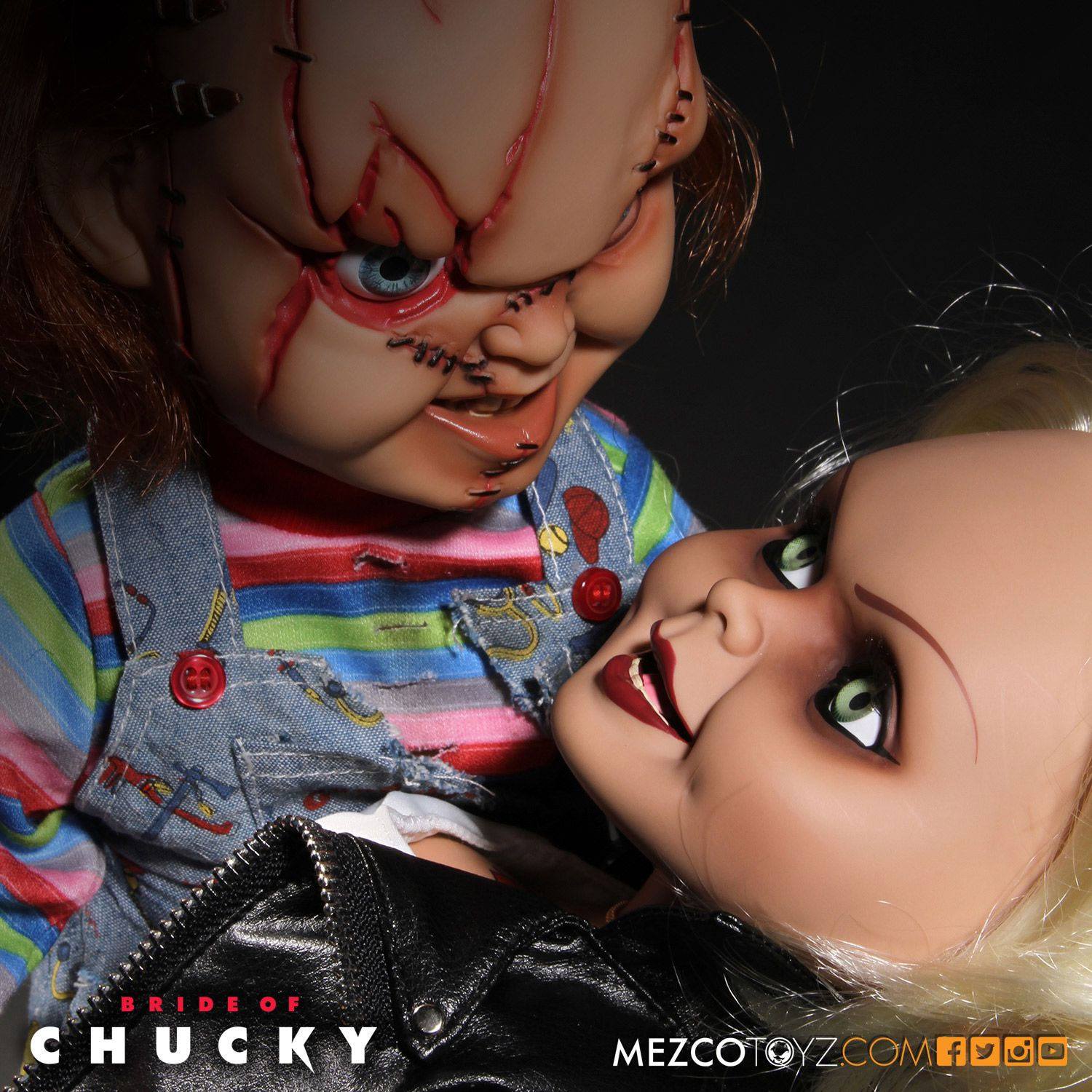 Bambola Tiffany parlante sposa di Chucky 38 cm