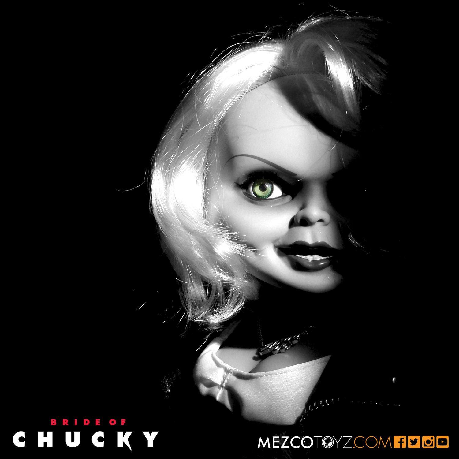 Bambola Tiffany parlante sposa di Chucky 38 cm