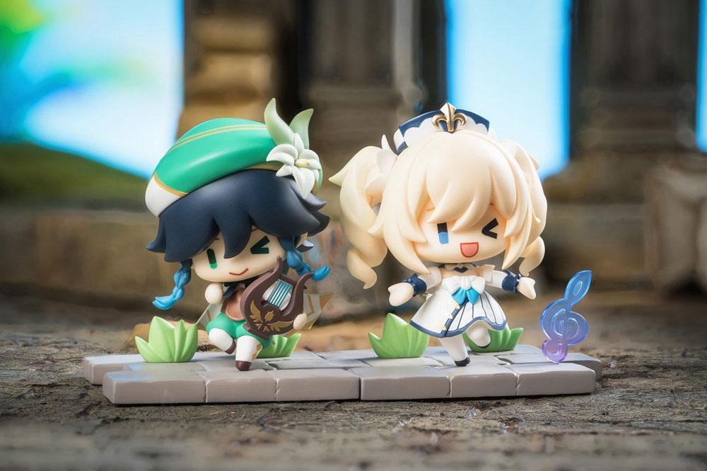 Genshin Impact Battle Scene Series Trading Figure 6-Pack Mondstadt Edition 5 cm