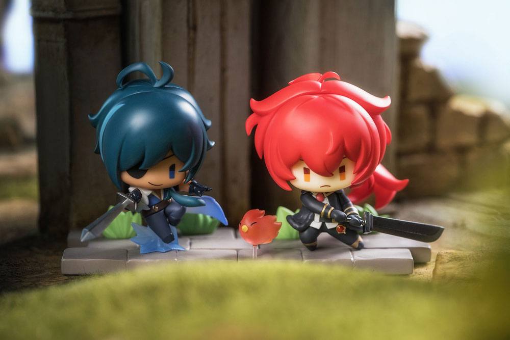 Genshin Impact Battle Scene Series Trading Figure 6-Pack Mondstadt Edition 5 cm