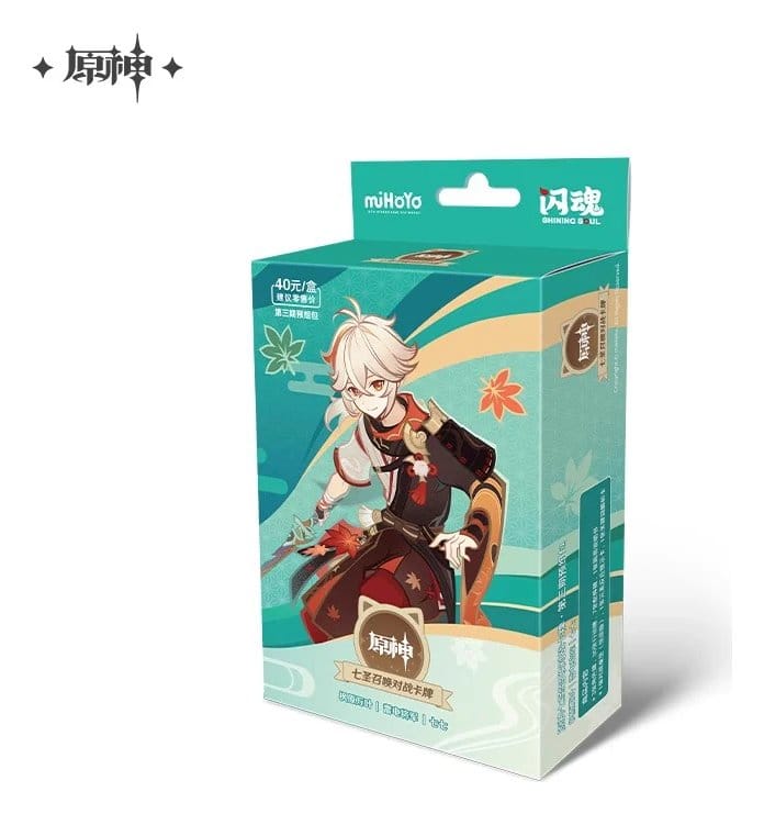 Genshin Impact Trading Card Game Series 03 Pre-Build Starter Deck 07 Kaedehara Kazuha *Chinese Version*