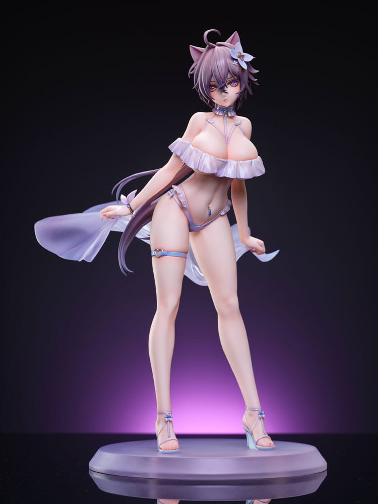 Original Character Statue 1/6 Cat-like Girlfriend Evangeline 28cm