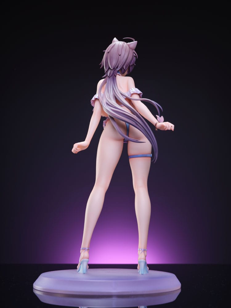 Original Character Statue 1/6 Cat-like Girlfriend Evangeline 28cm