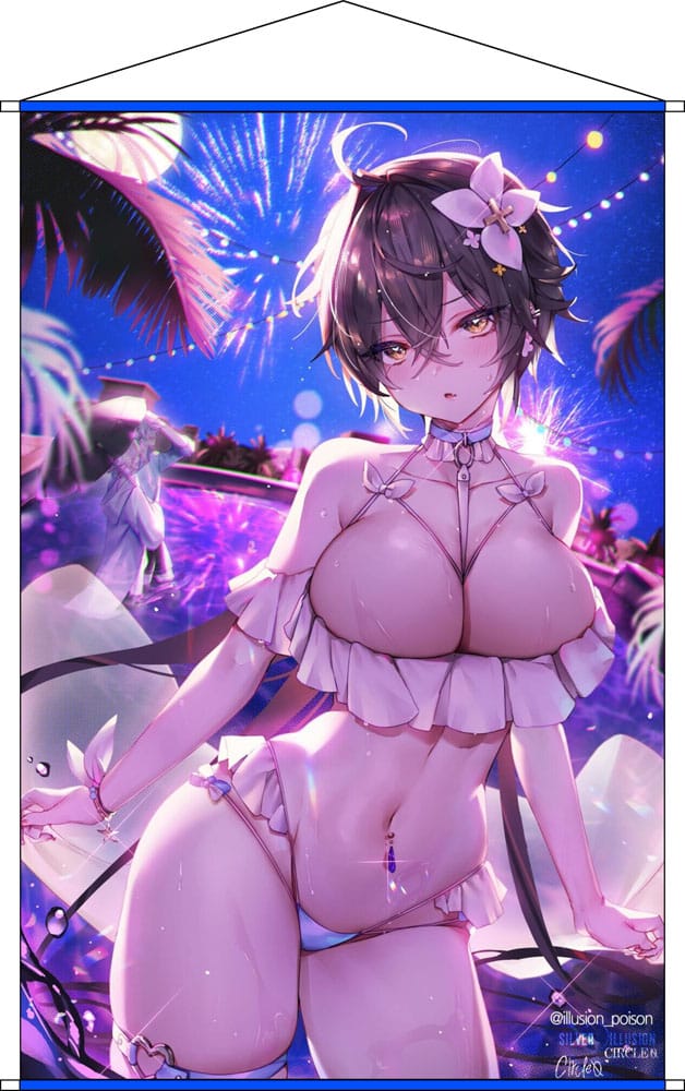 Original Character Statue 1/6 Cat-like Girlfriend Evangeline 28cm