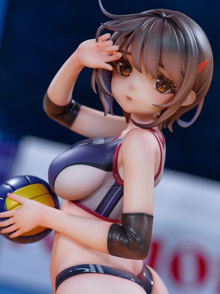 Original Character Statue 1/6 Honoka Hise Volleyball Club 25cm
