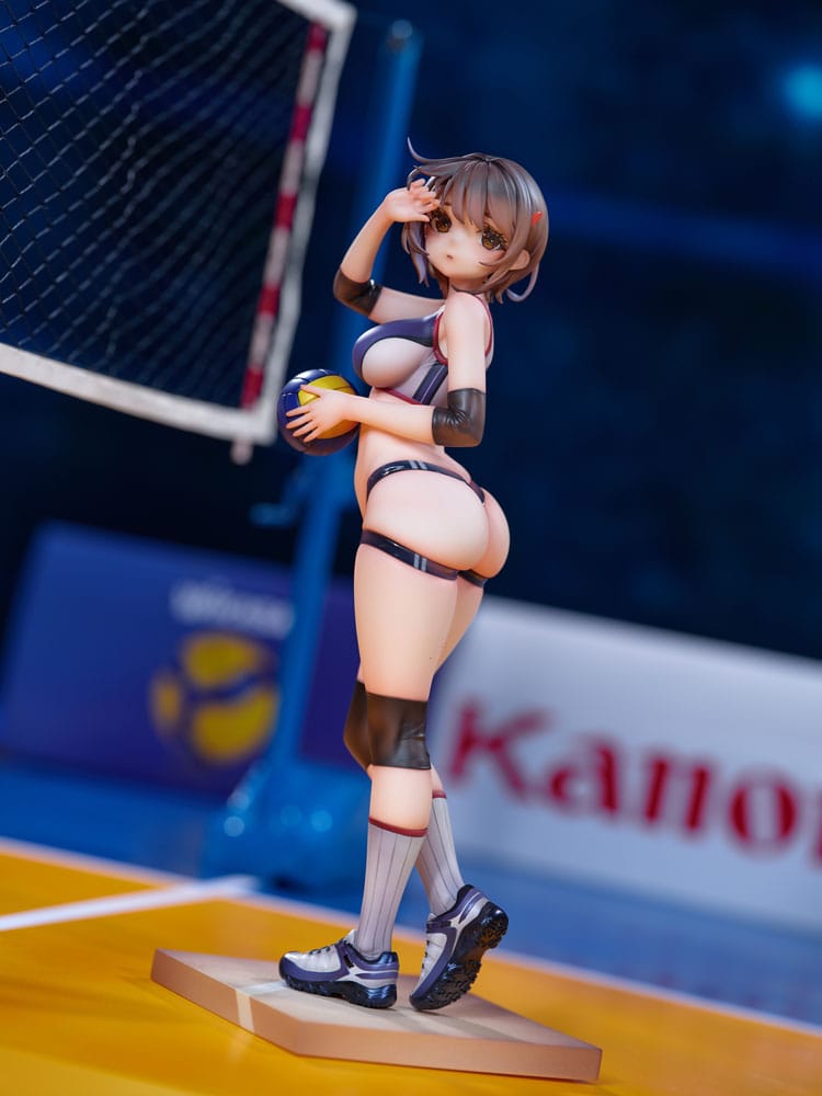 Original Character Statue 1/6 Honoka Hise Volleyball Club 25cm