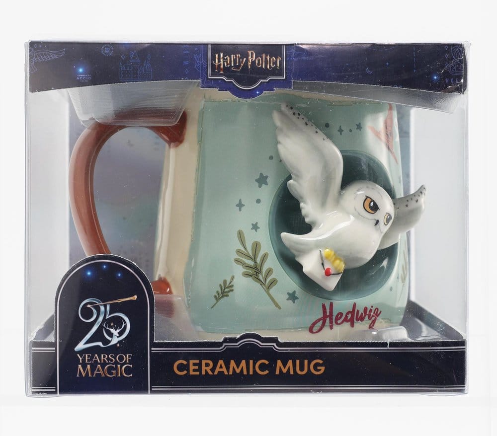 Harry Potter Mug Hedwig 2D Relief Figural