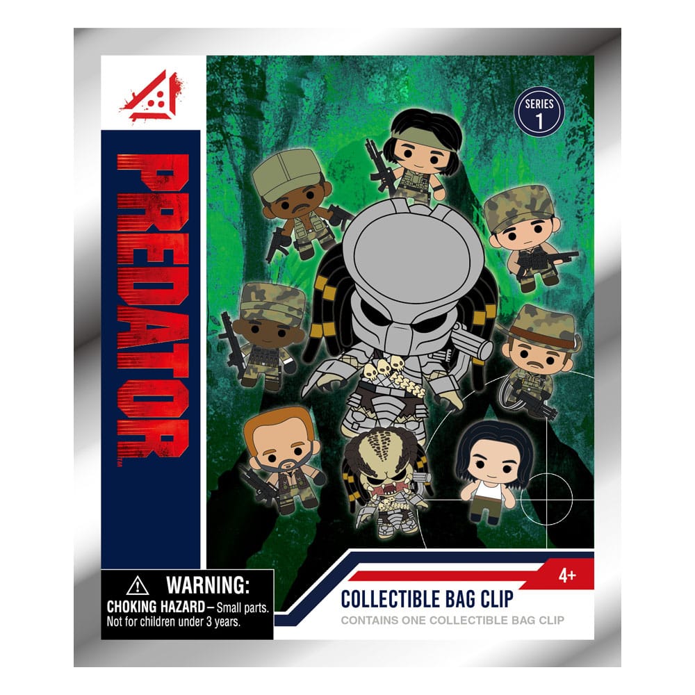 Predators 3D Foam Bag Clips Series 1 Display (24)