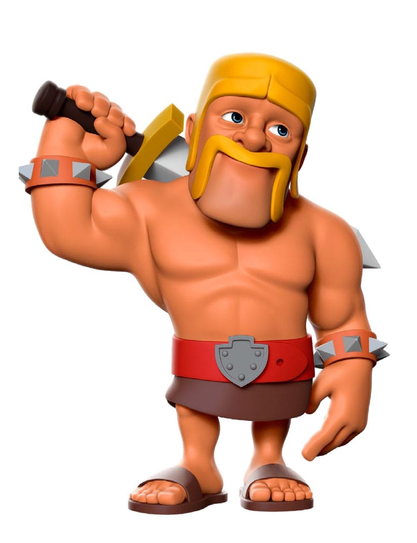 Il mondo di Clash Minix Figure Clash of Clans Barbaro 12 cm