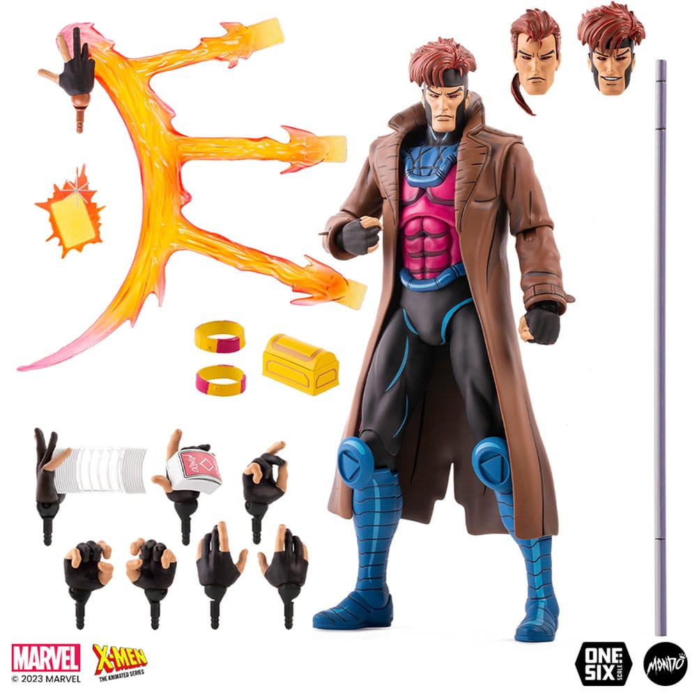 X-Men: La serie animata Action Figure 1/6 Gambit 30 cm