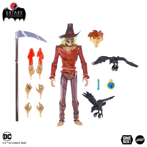 Batman: The Animated Series Action Figure 1/6 Scarecrow 30 cm