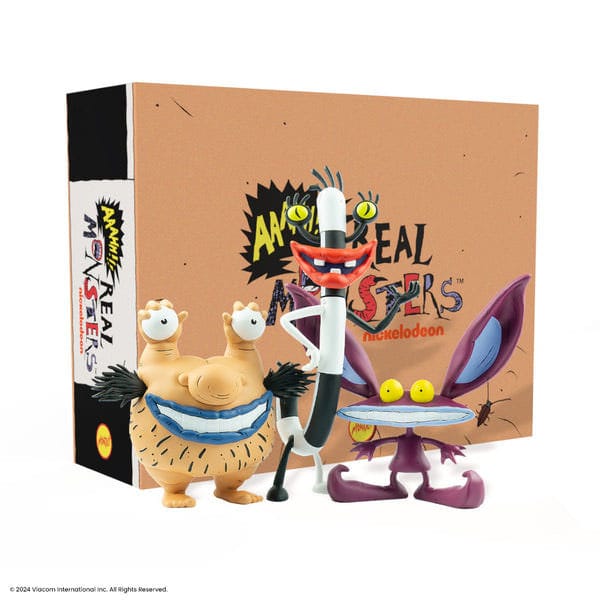Aaahh!!! Real Monsters PVC Figure 3-Pack Ickis, Oblina & Krumm