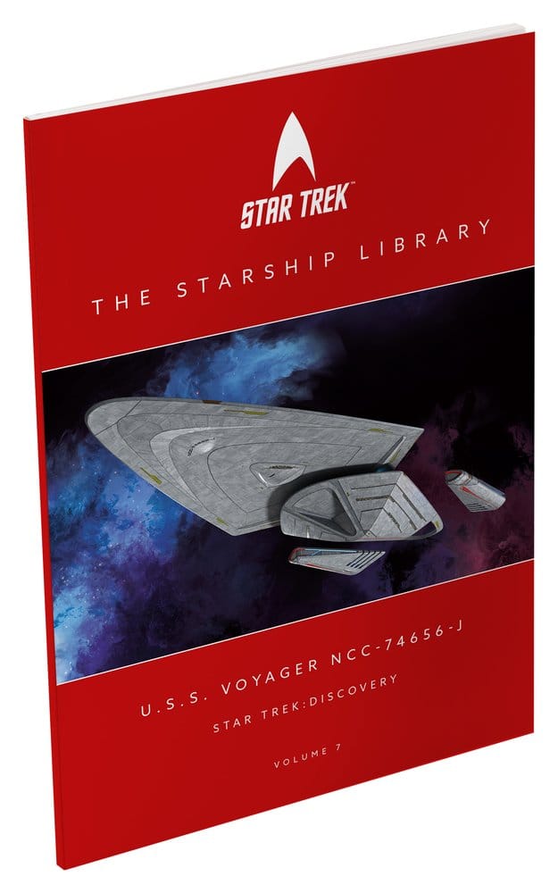 Star Trek Library Die-Cast U.S.S. Voyager NCC-74656-J 10 cm