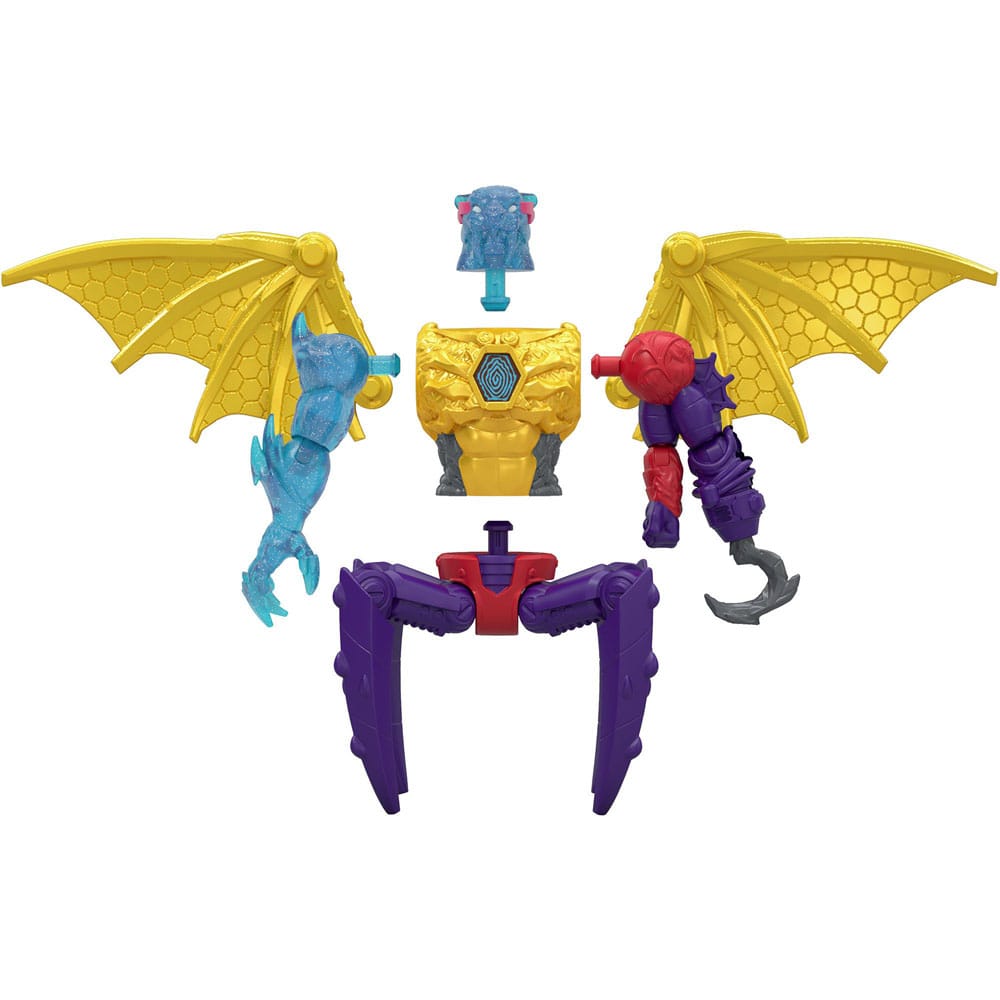 Mr. Beast Lab Hybrids Series 2 Mini Figuren 2er-Pack Spider vs Energy Panther 11 cm