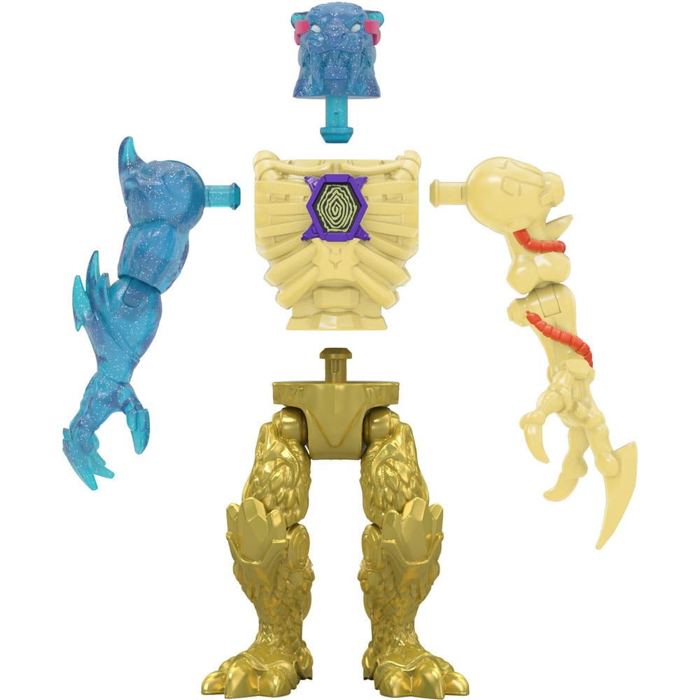 Mr. Beast Lab Hybrids Series 2 Mini Figuren 2er-Pack Lab-Bot vs Gid Skeleton 11 cm