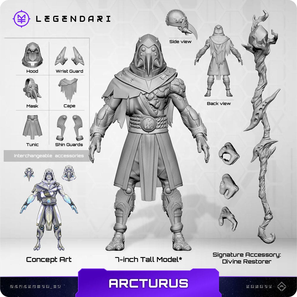Legendari Actionfigure 1/10 Arcturus 18 cm