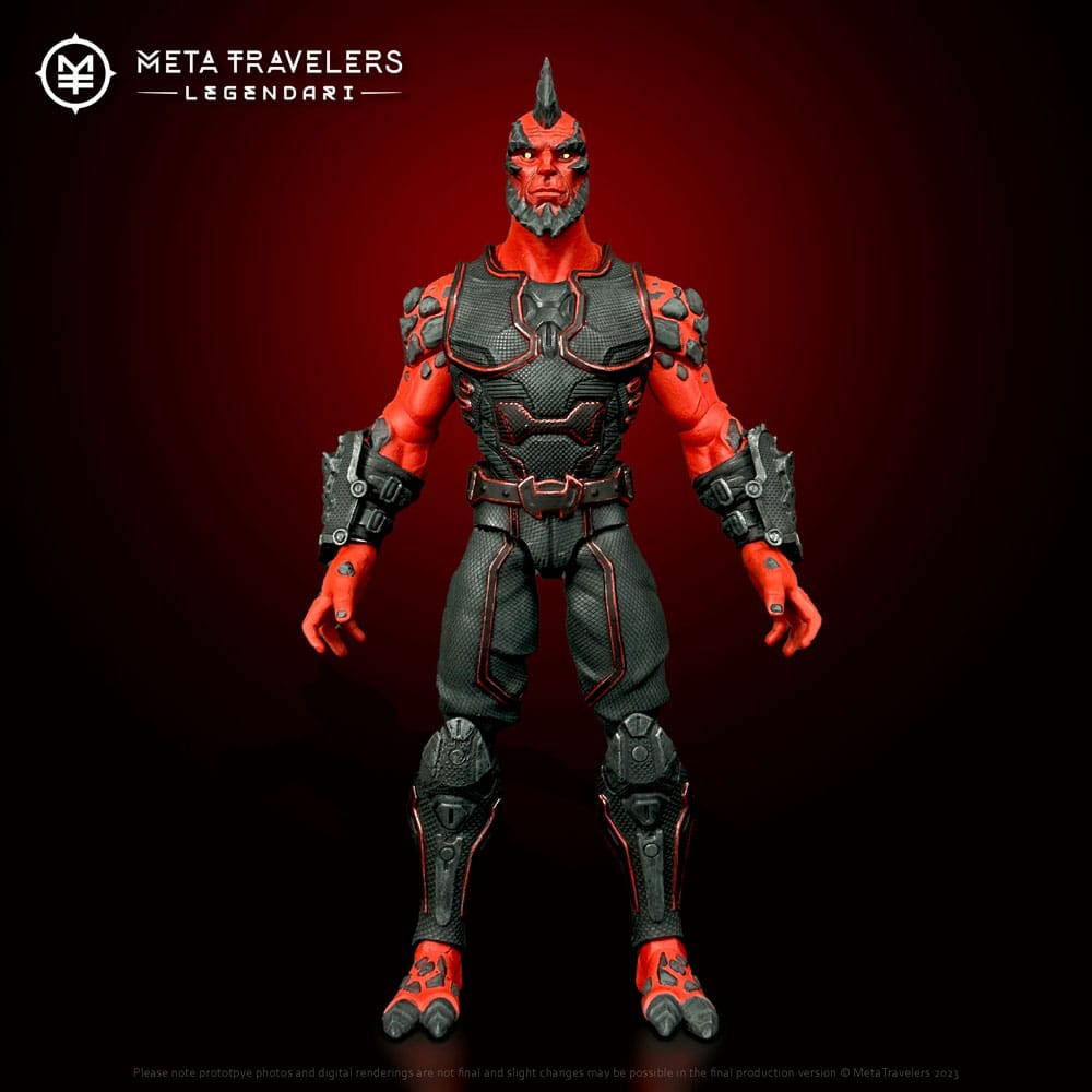 Legendari Actionfigur 1/10 Crimson Enforcer 6 inches