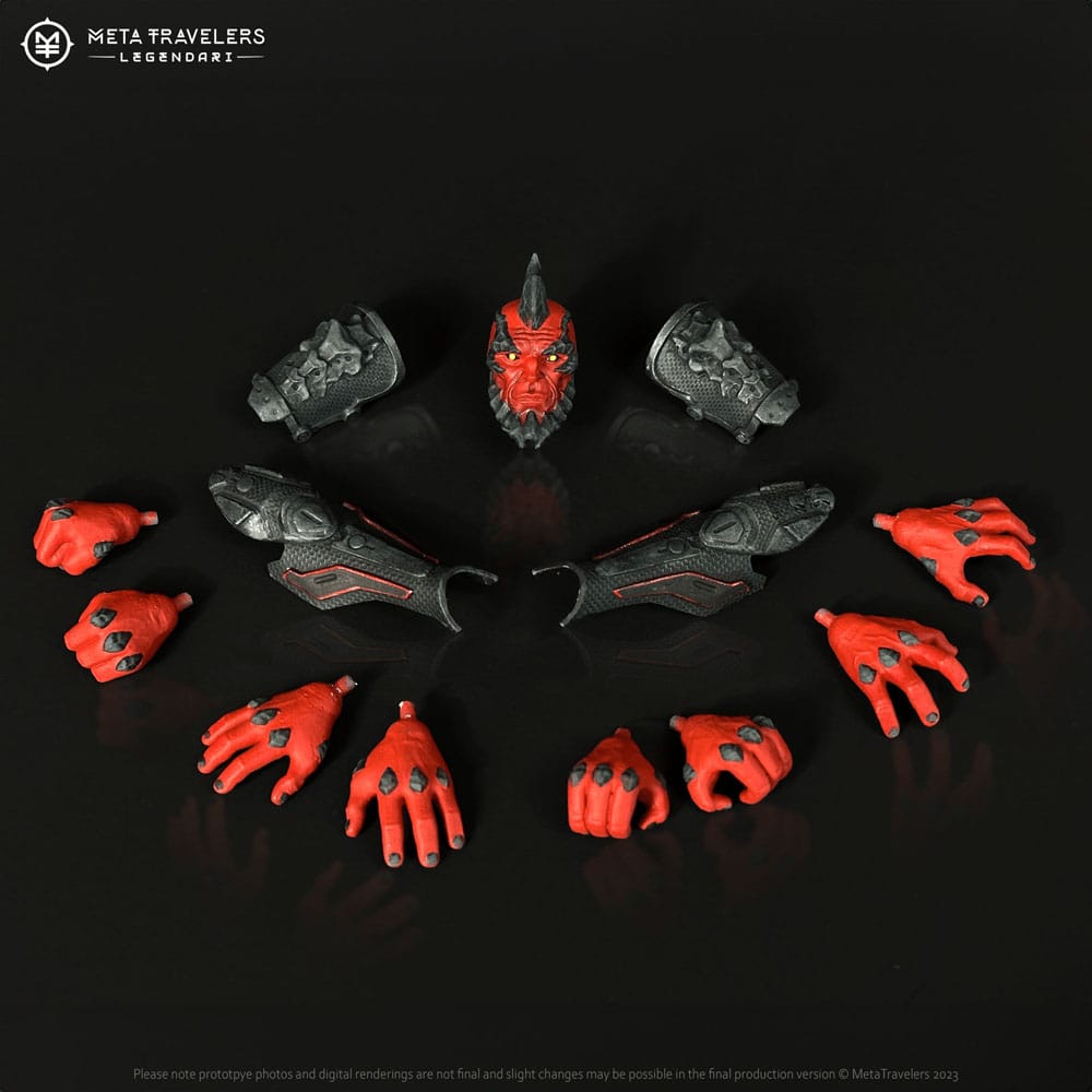 Legendari Actionfigur 1/10 Crimson Enforcer 6 inches