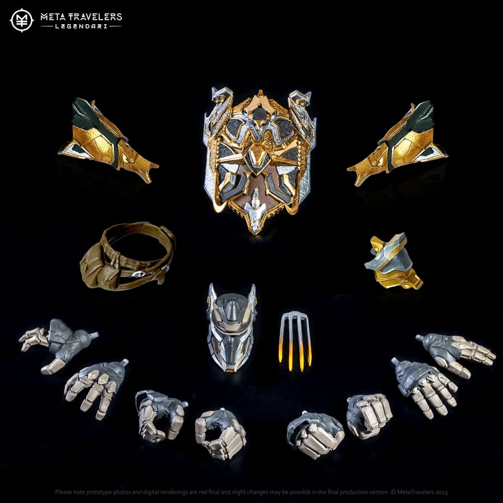 Legendari Actionfigure 1/10 Cyberius Kaine 18 cm