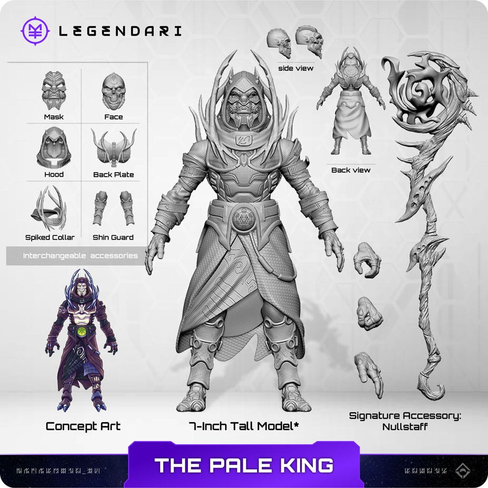 Legendari Actionfigure 1/10 Pale King 18 cm