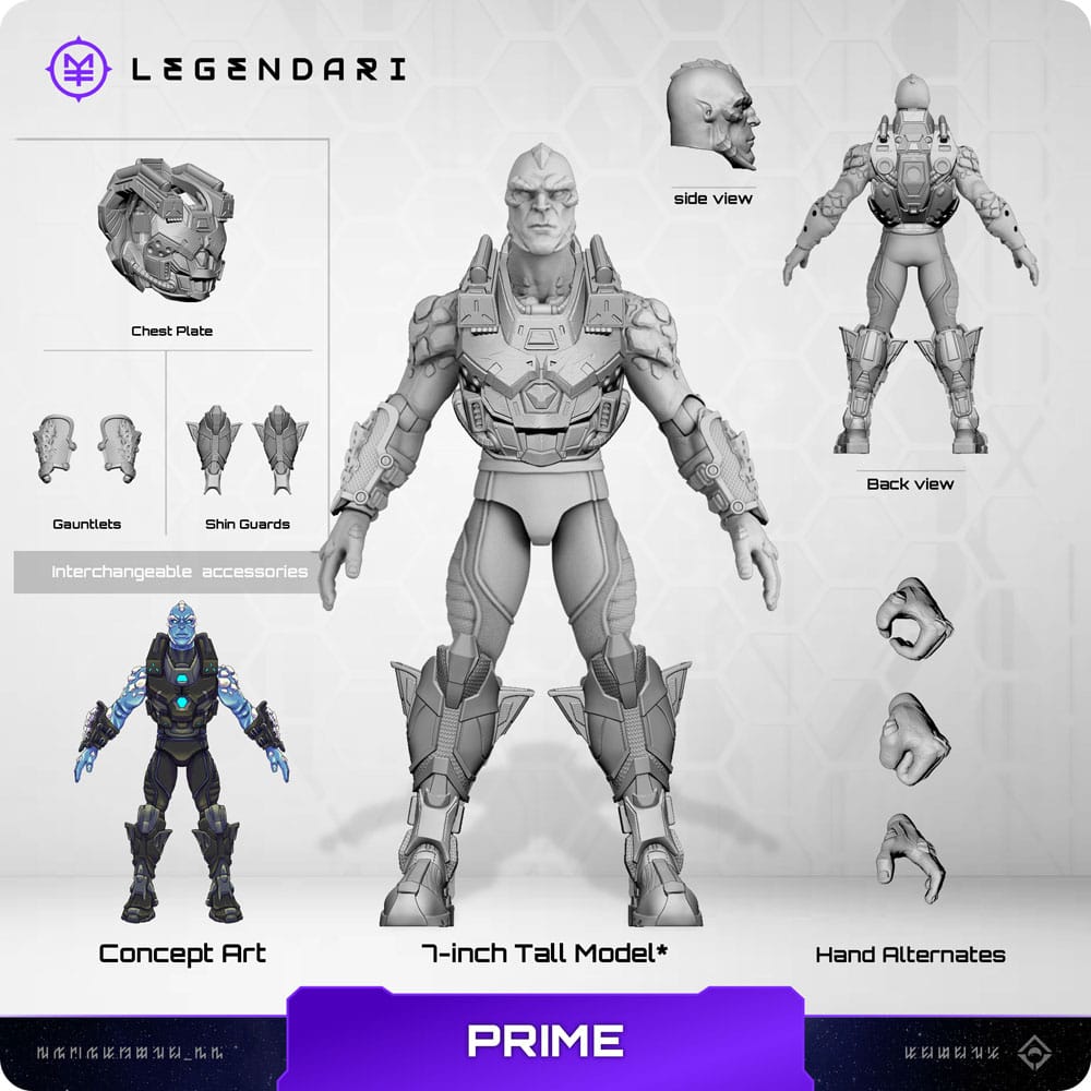 Legendari Actionfigure 1/10 Prime 18 cm