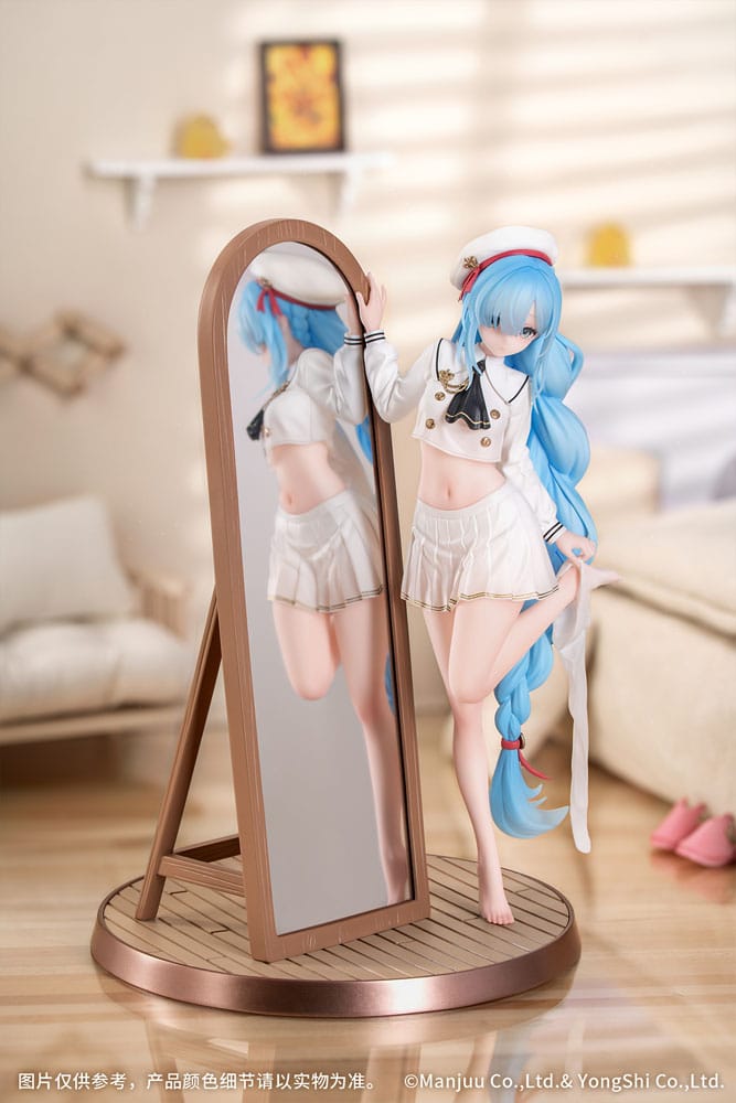 Azur Lane PVC Statue 1/8 Janus Fear of Changing Clothes 20 cm