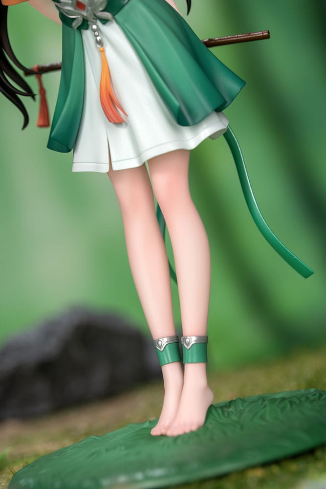 Original Character Gift + PVC Statue 1/10 Gentle tapping on the bamboo flute A´nu 17 cm
