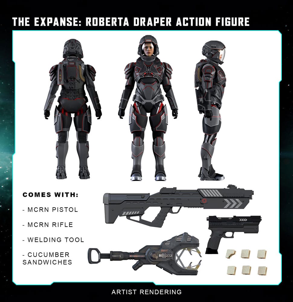 Action figure The Expanse Roberta Draper 20 cm