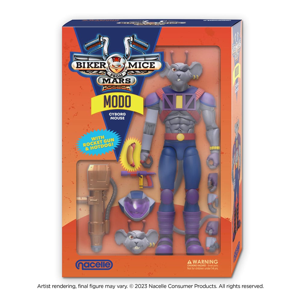 Biker Mice From Mars Action Figure Mode 20 cm