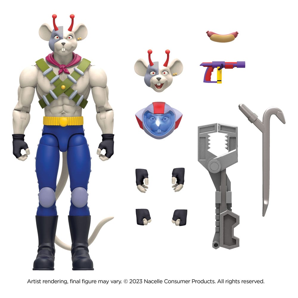 Biker Mice From Mars Vinnie Action Figure 17cm