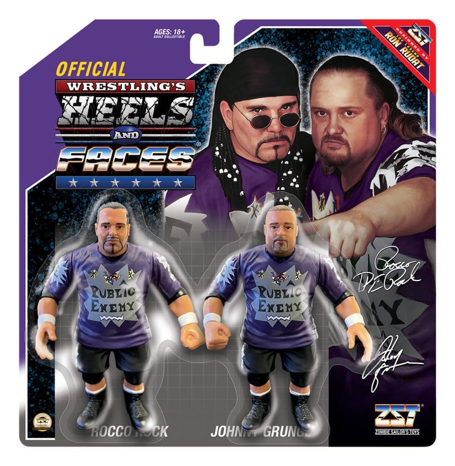 Zombie Sailor's Toys Action Figures 2-Pack Rocco Rock and Johnny Grunge Public Enemy 11 cm