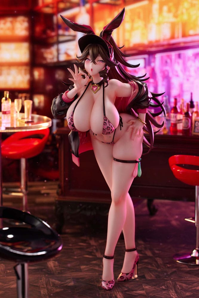 Statua in PVC originale 1/6 Bunnystein Fantasy - Serica Bunny Bikini Ver. 30 centimetri