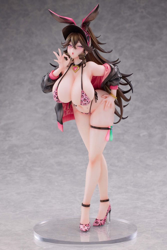 Statua in PVC originale 1/6 Bunnystein Fantasy - Serica Bunny Bikini Ver. 30 centimetri