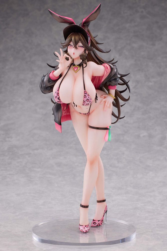 Statua in PVC originale 1/6 Bunnystein Fantasy - Serica Bunny Bikini Ver. 30 centimetri