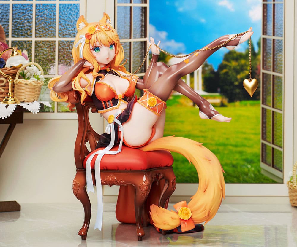 Statua Nekopara in PVC 1/7 replica in acero 19 cm