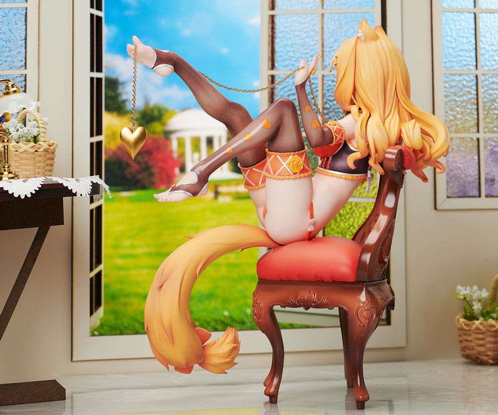 Statua Nekopara in PVC 1/7 replica in acero 19 cm