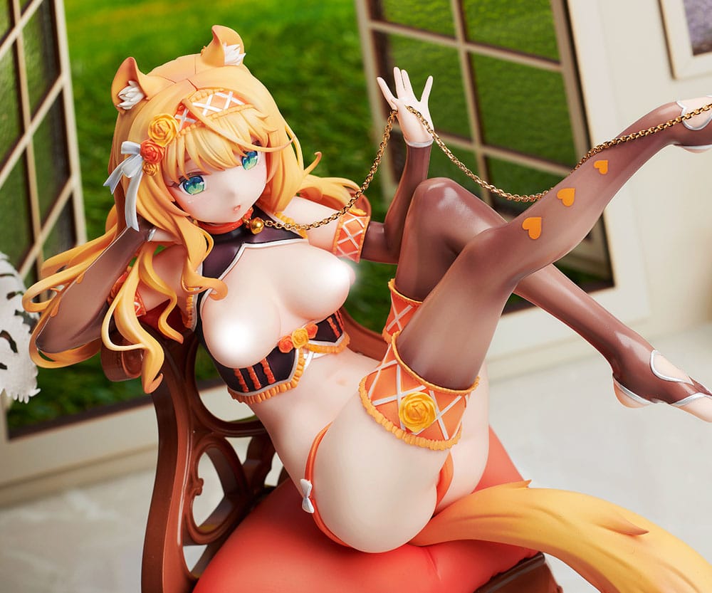 Statua Nekopara in PVC 1/7 replica in acero 19 cm