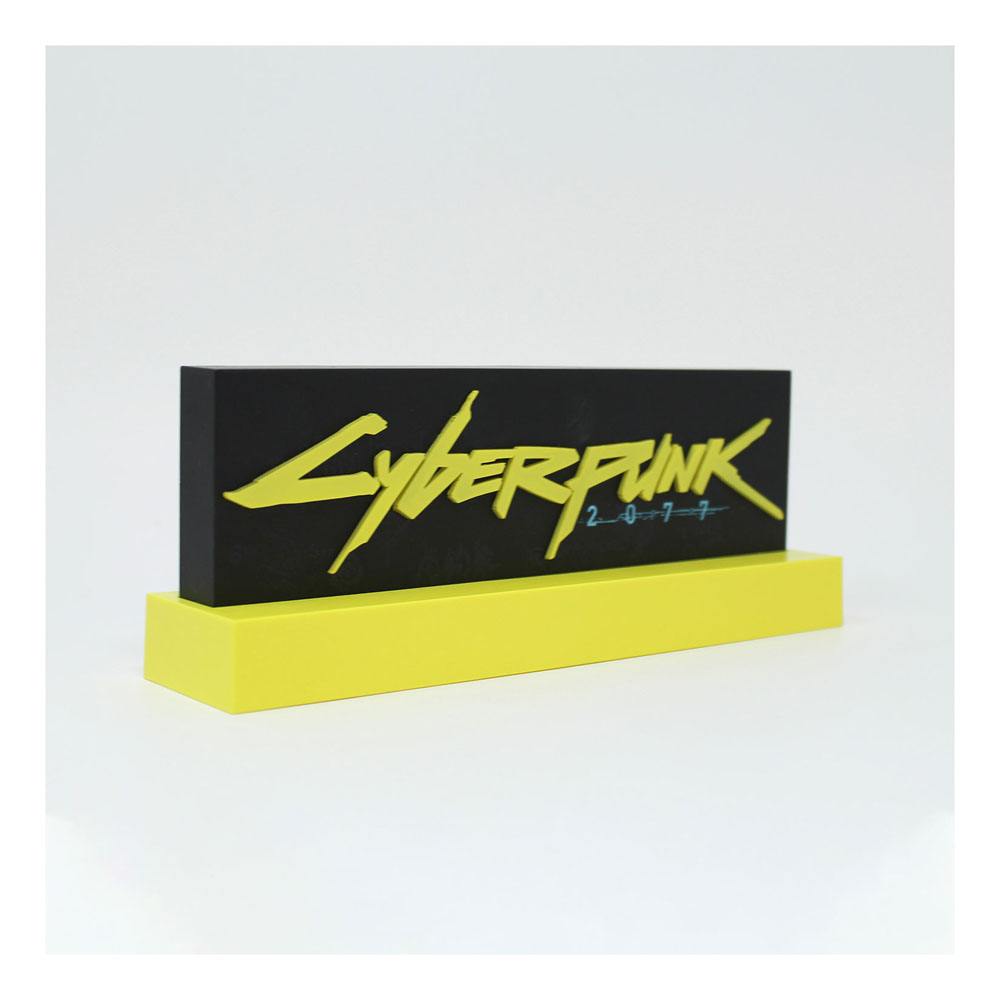 Logo luminoso a LED Cyberpunk 2077 da 22 cm