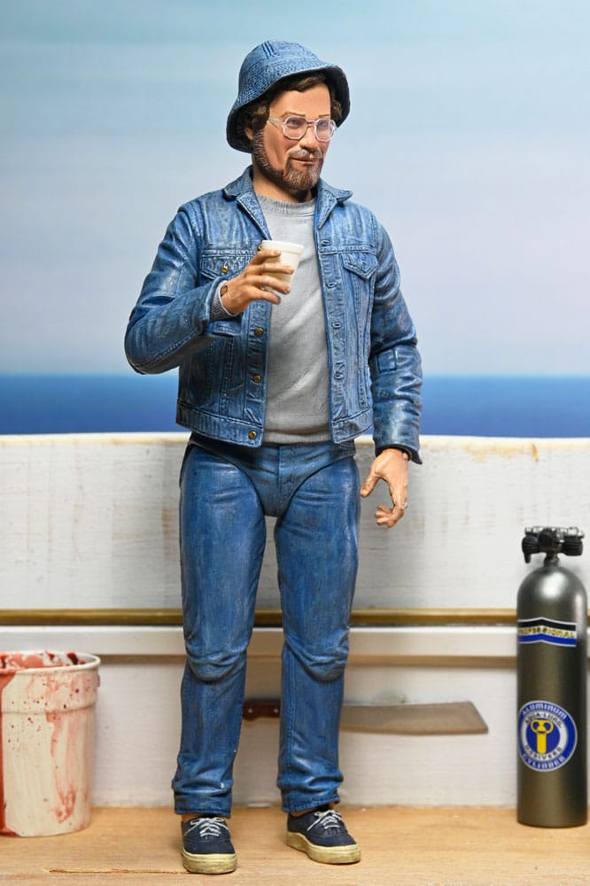 Jaws Action Figure Ultimate Matt Hooper Amity Arrival 50th Anniversary 18 cm