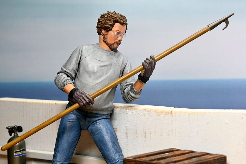 Jaws Action Figure Ultimate Matt Hooper Amity Arrival 50th Anniversary 18 cm