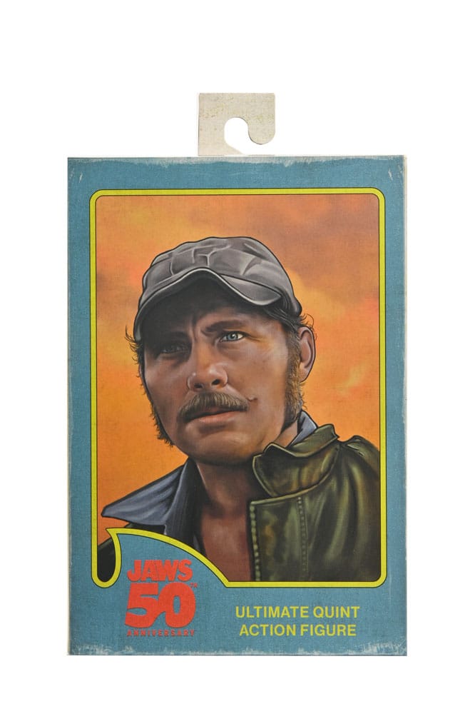 Jaws Action Figure Ultimate Sam Quint 50th Anniversary Figure 18 cm