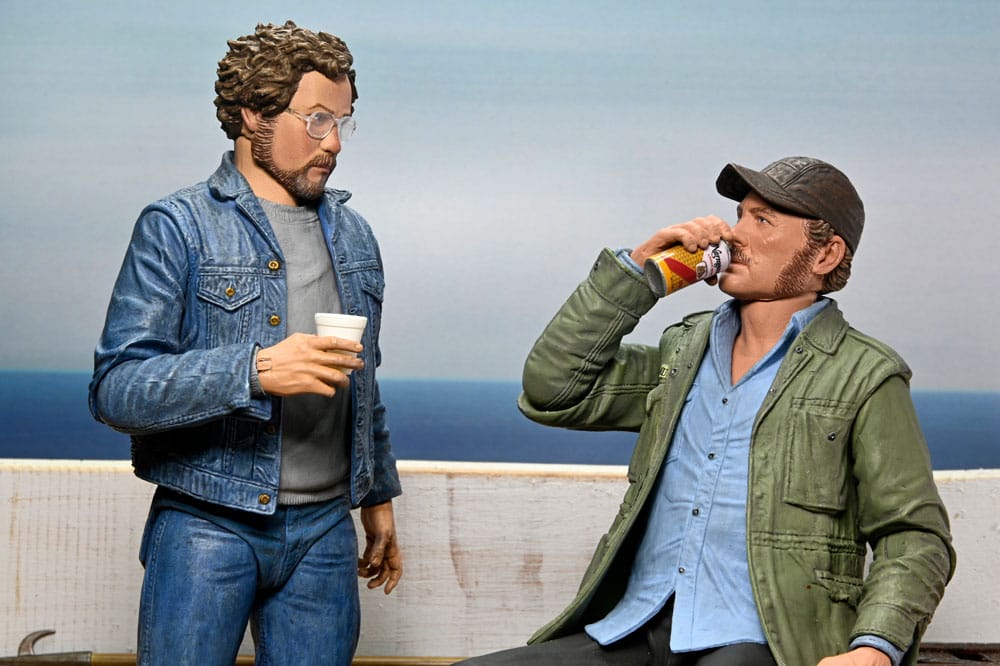 Jaws Action Figure Ultimate Sam Quint 50th Anniversary Figure 18 cm